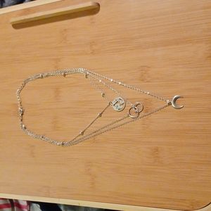 Earth & Moon Necklace